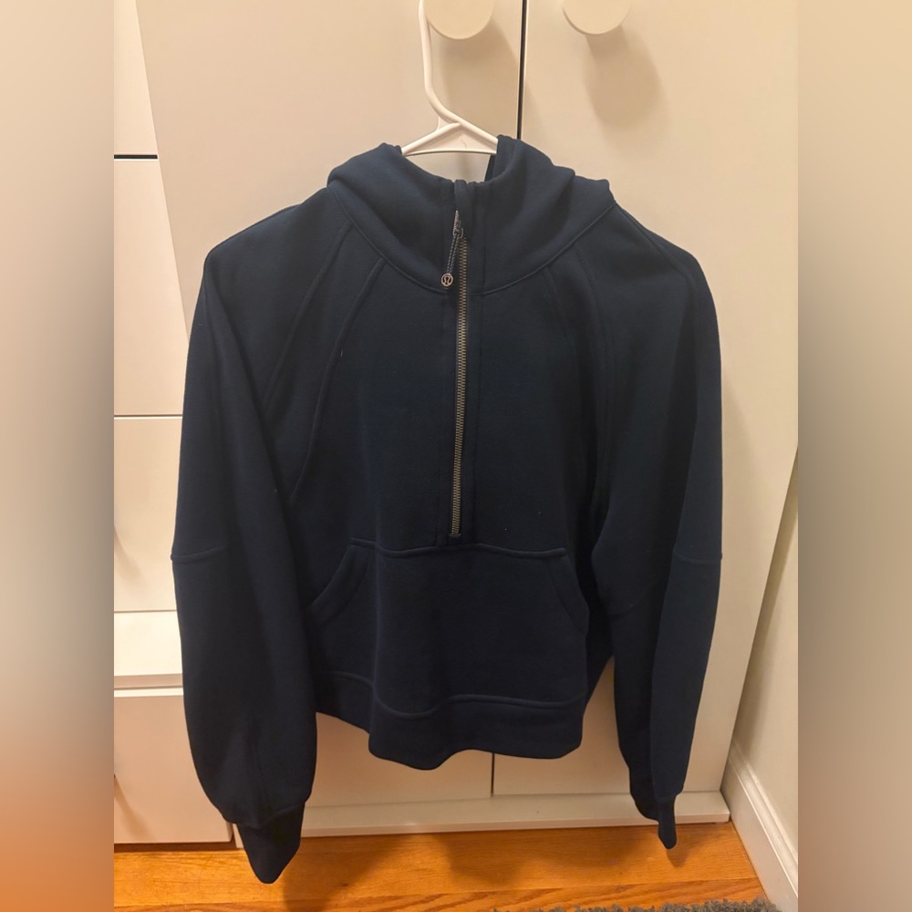 Lululemon Scuba Half Zip in True Navy XS/S